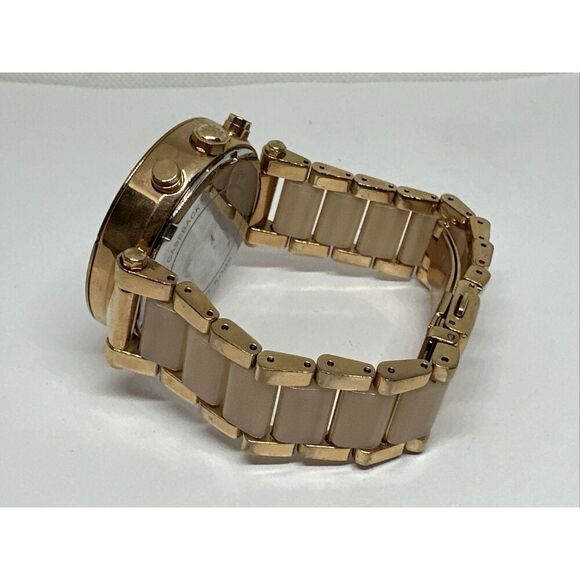 Michael Kors Parker MK5896 Women Rose Gold Analog Dial Quartz Wrist Watch NUL44 - Picture 8 of 11